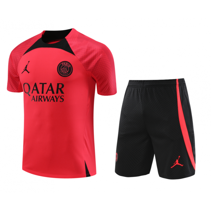 Camiseta FC Paris Saint-Germain Pre-Match 23/24 Rojo + Pantalones