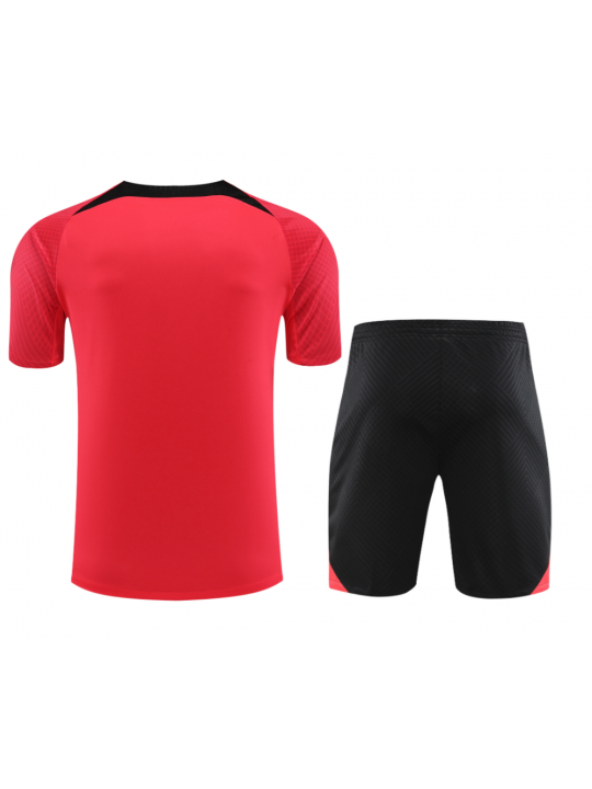 Camiseta FC Paris Saint-Germain Pre-Match 23/24 Rojo + Pantalones