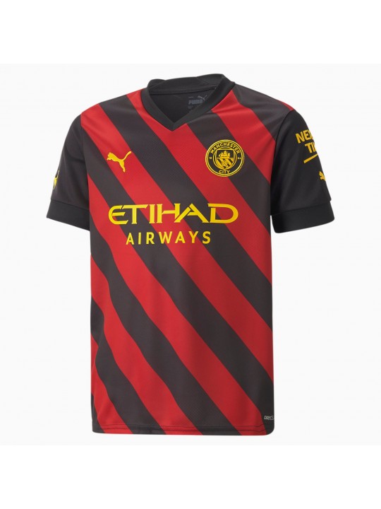 Camiseta Manchester City FC 2ª Equipación 22/23 NIÑO