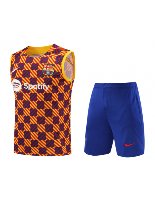 Camiseta Sin Mangas b-arcelona Pre-Match 23/24 + Pantalones