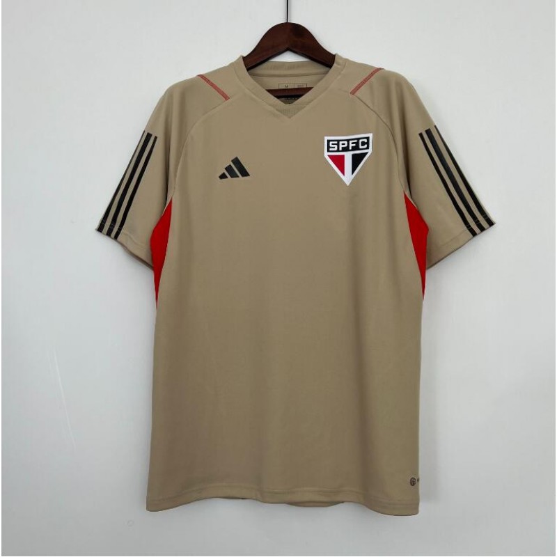 Camiseta São Paulo CF Pre-Match 23/24 Gris