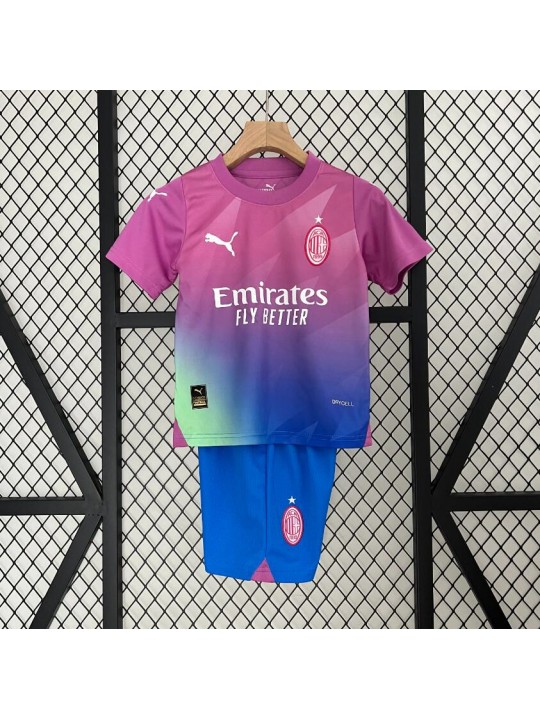 Camiseta Ac Milan Tercera Equipación 2023-2024 Niño