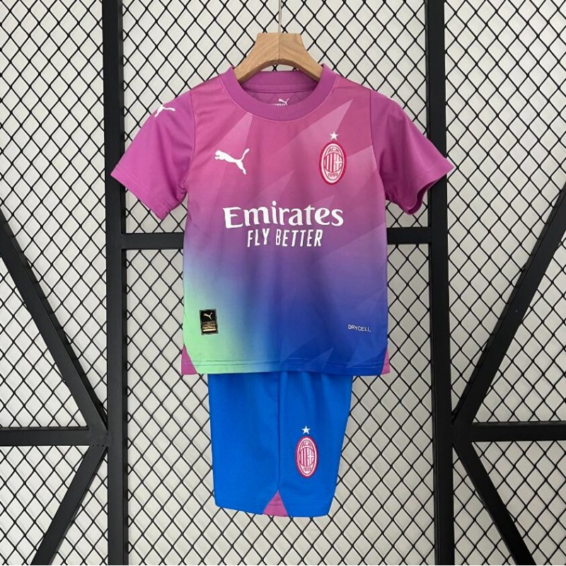 Camiseta Ac Milan Tercera Equipación 2023-2024 Niño