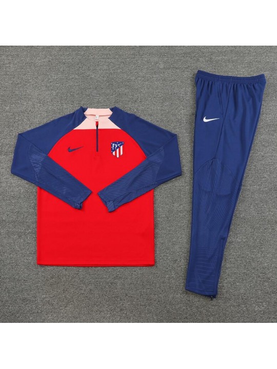 Sudadera Atletico Madrid 2023 - 2024 Rojo + Pantalones