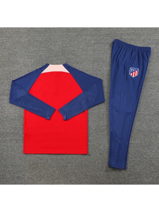 Sudadera Atletico Madrid 2023 - 2024 Rojo + Pantalones