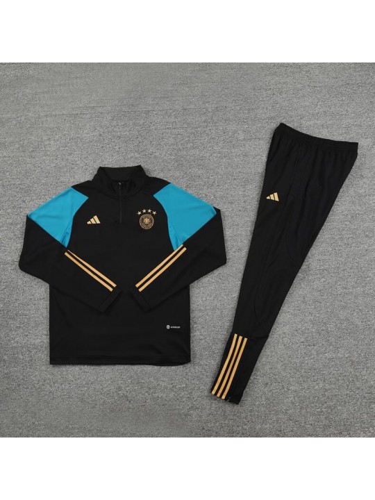 Sudadera Fc Alemania 23/24 Negro (Hombre/Niño) + Pantalones