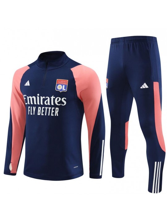 Sudadera Olympique Lyonnais 2023/2024 + Pantalones