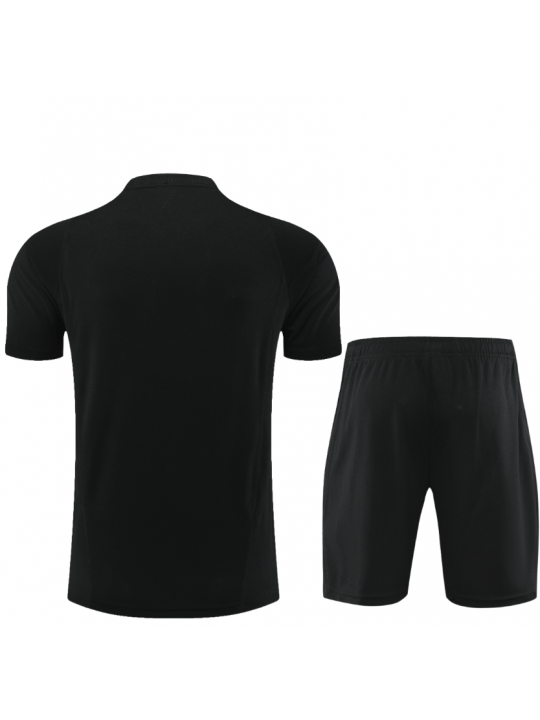 Camiseta Arsenal FC Pre - Match 23/24 Negro + Pantalones