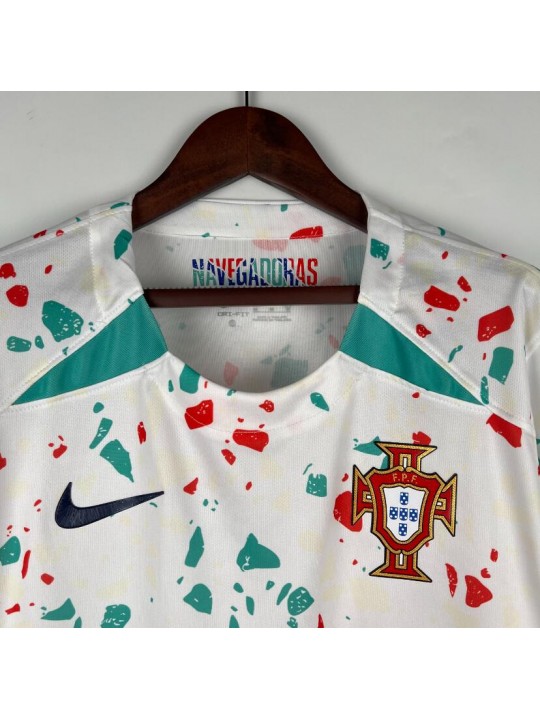 Camiseta Portugal Segunda Mundial Femenino 2023