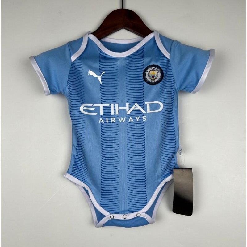 Miniconjunto Baby Manchester City Primera Equipación 2023/2024