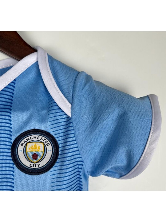 Miniconjunto Baby Manchester City Primera Equipación 2023/2024