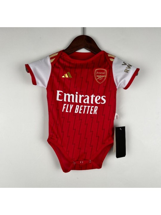 Miniconjunto Baby Primera Equipación Arsenal 23/24