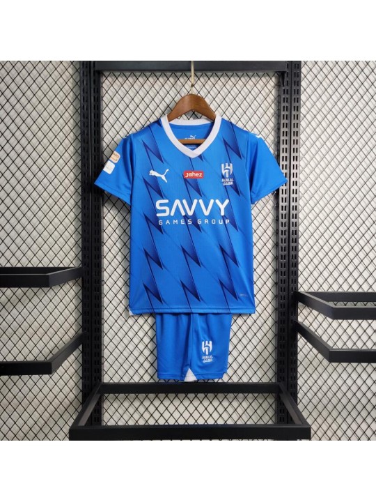 Camiseta Al Hilal SFC Primera Equipación 23/24 Niño