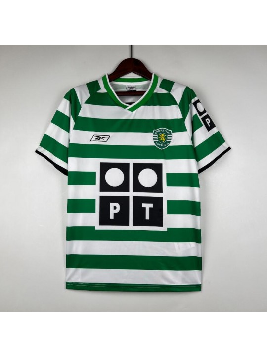 Camiseta Retro Sporting Lisboa Primera Equipación 03/04