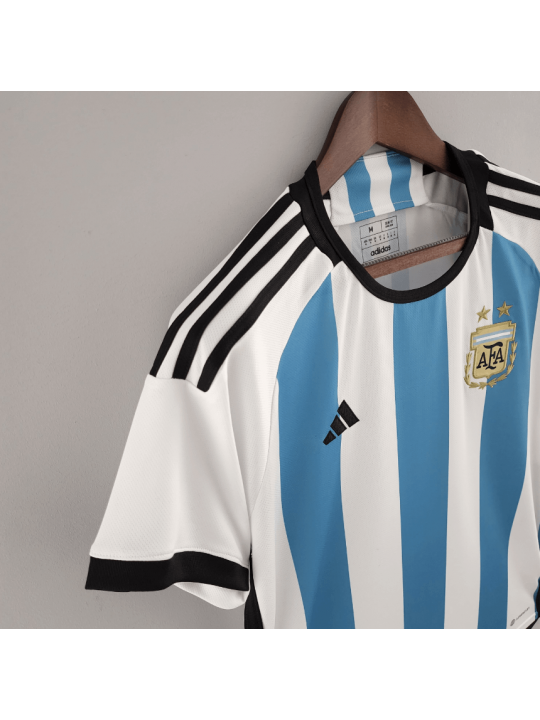 Camiseta Argentina Primera Equipación 2022 Niño