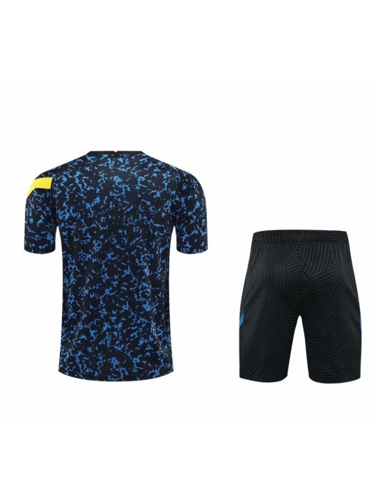 Camiseta Inter Milan 2020-2021 Entrenamiento Camuflaje Azul