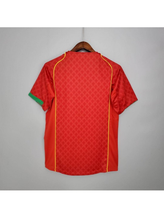 Camiseta Portugal Primera Equipación 2004