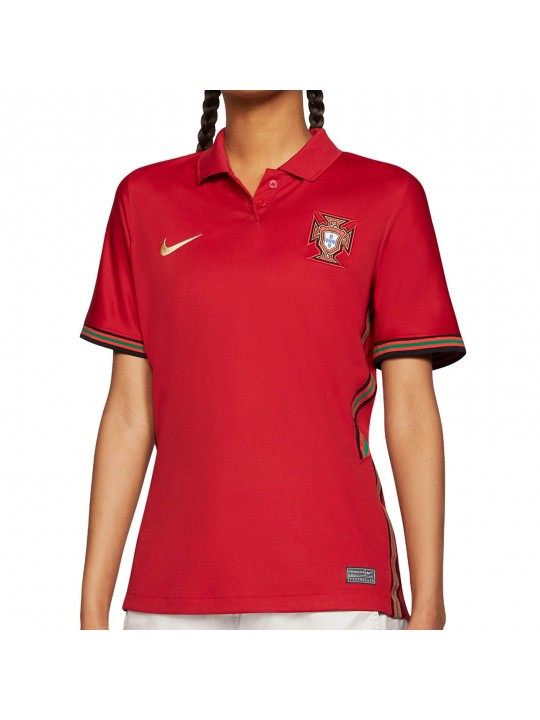 Camiseta Portugal Stadium Primera Equipación 2020-2021 Mujer