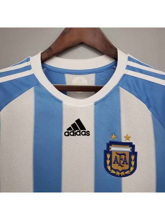 Camiseta Retro 2010 Argentina Primera Equipación