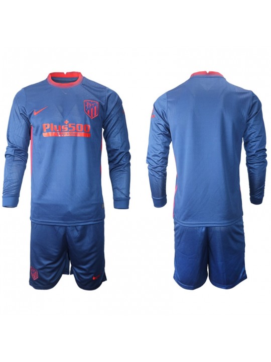 Camiseta Atlético De Madrid Segunda Equipación 2020-2021 Manga Larga