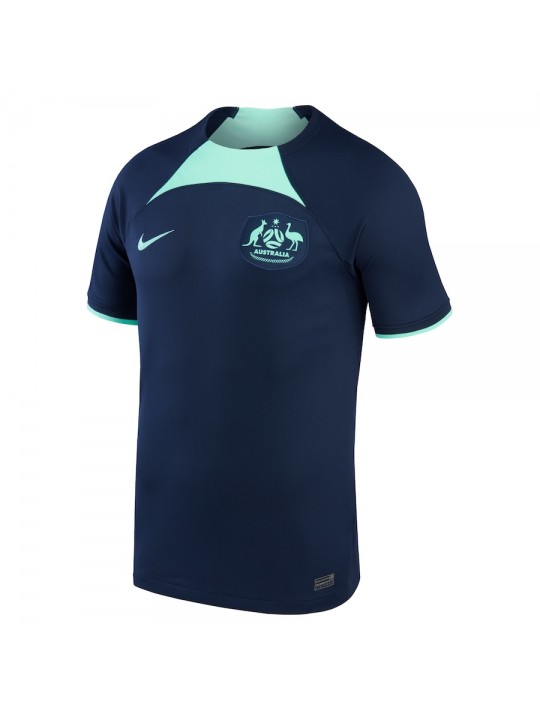 Camiseta Australia Segunda Equipación Stadium Mundial Qatar 2022