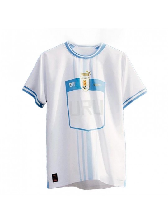 Camiseta Uruguay Segunda Equipación Mundial Qatar 2022