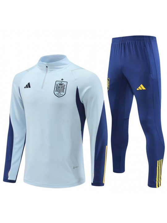 Sudadera entrenamiento FC España 22/23 Azul Niño