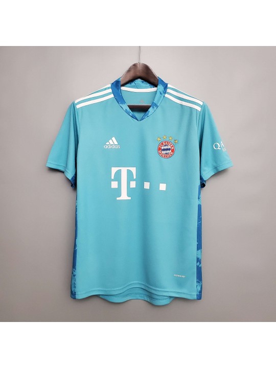 Camiseta Bayern Múnich Portero Celeste 2020/2021