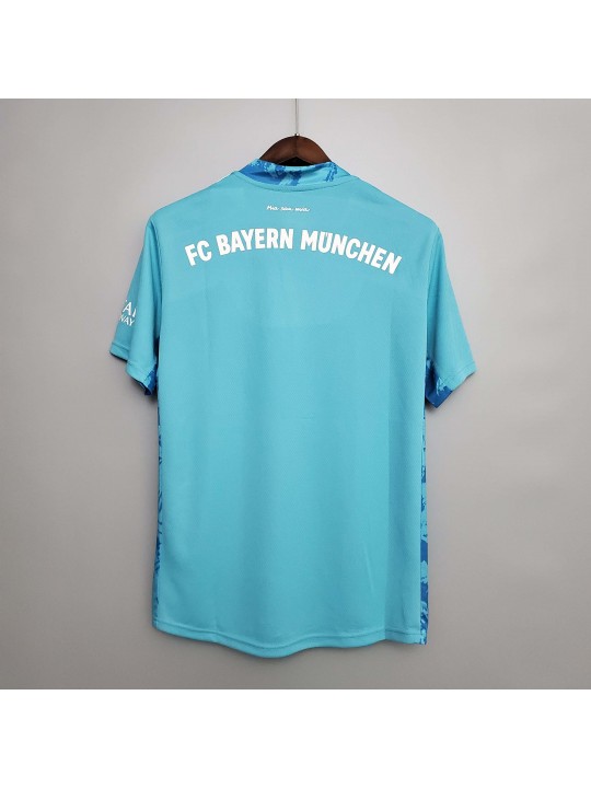 Camiseta Bayern Múnich Portero Celeste 2020/2021