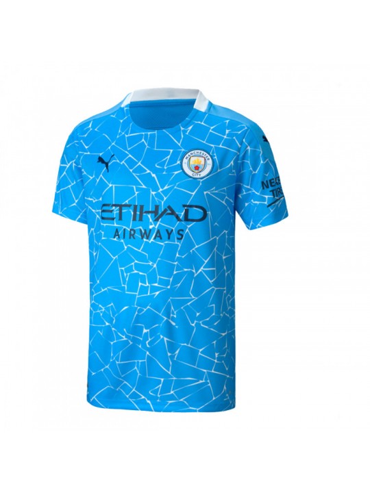 Camiseta De La 1.ª Equipación Del Manchester City 2020-2021 Niños