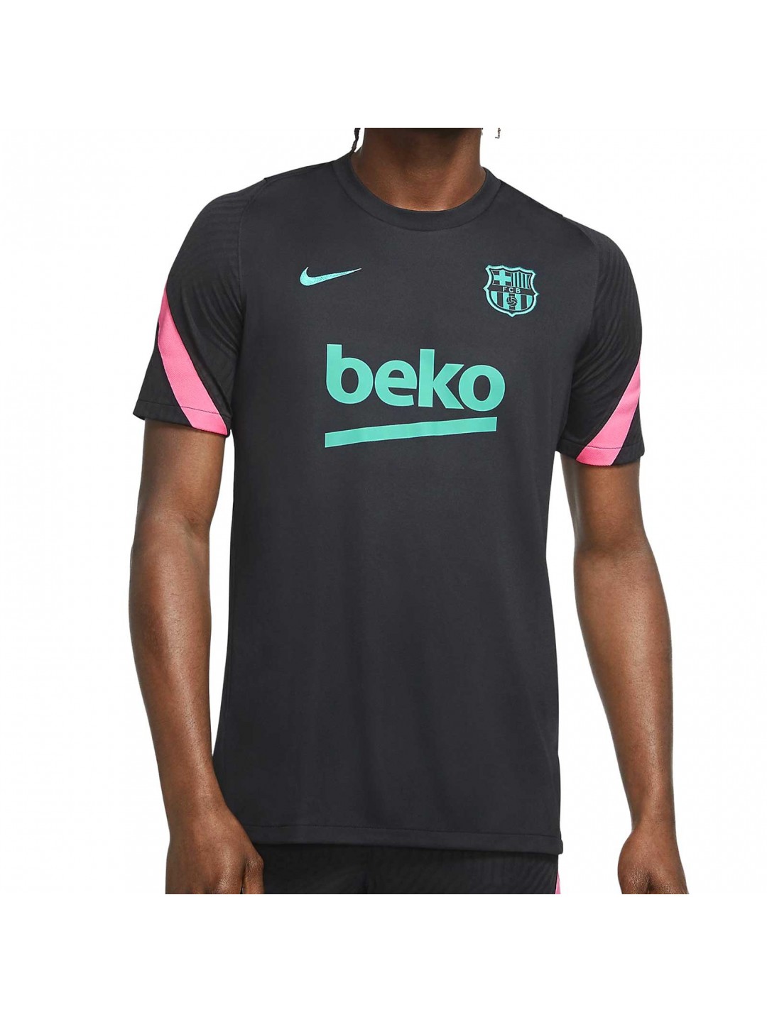 Camiseta de Calentamiento FC Barcelona 2020/2021 Junior Rojo