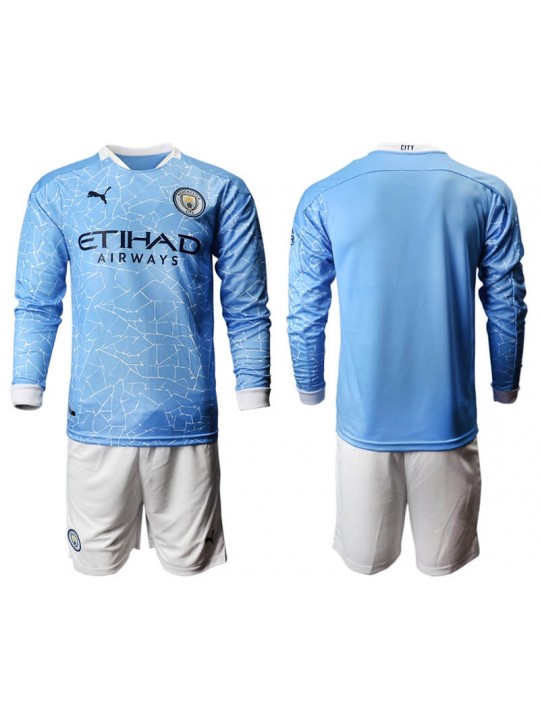 Camiseta Manchester City 1ª Equipación 2020/2021 ML