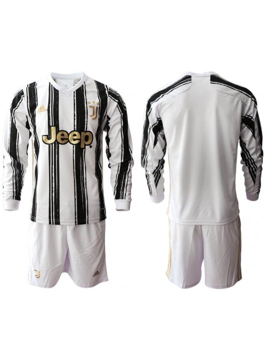 Primera Equipacion Camiseta Juventus Manga Larga 2020/2021