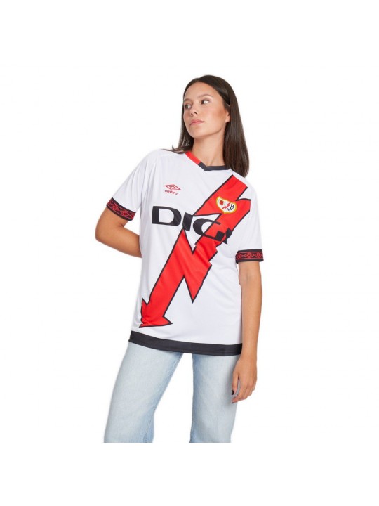 Camiseta Rayo Vallecano De Madrid Primera Equipación 22/23