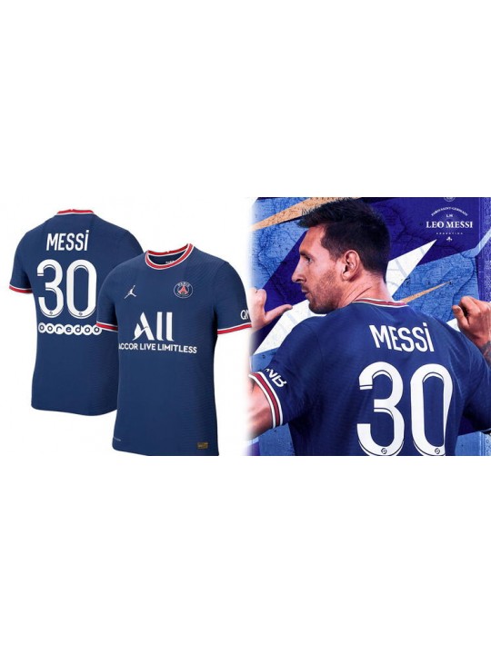 Camiseta de Messi en el PSG Primera Equipación 2021-2022