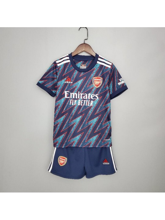 Camiseta Arsenal Fc Tercera Equipación 2021-2022 Niño