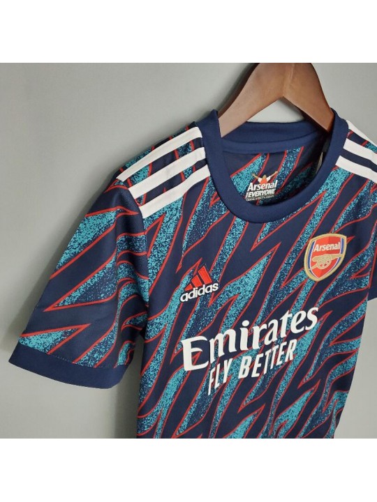 Camiseta Arsenal Fc Tercera Equipación 2021-2022 Niño