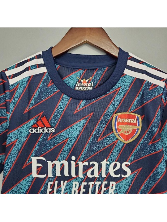 Camiseta Arsenal Fc Tercera Equipación 2021-2022 Niño