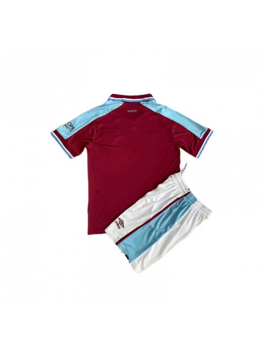 Camiseta West Ham 1ª Equipación 2021/2022 Nino