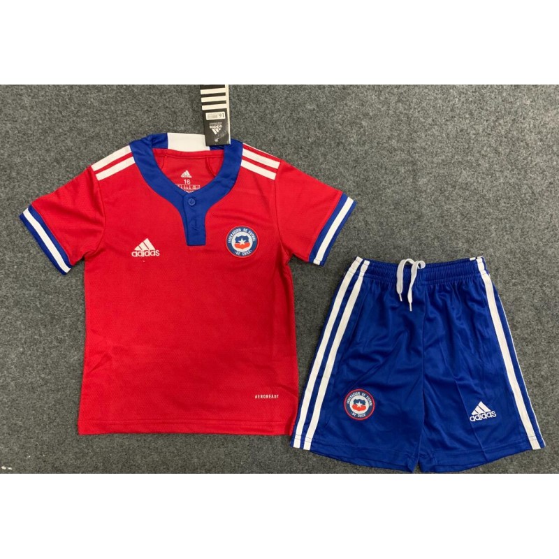 Camiseta Chile Primera Equipación 2021/2022 Niño