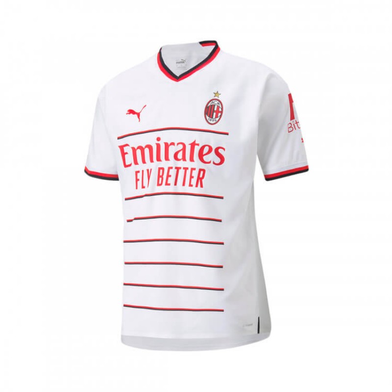 Camiseta Ac Milan Segunda Equipación Match 2022-2023 Niño