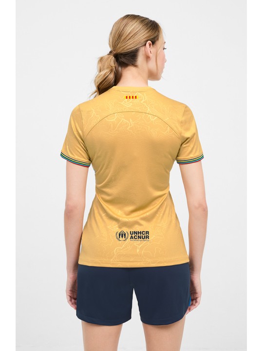 Camiseta Fc b-arcelona Segunda Equipación 2022-2023 Mujer