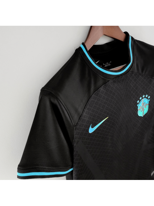 Camiseta Brasil Concepto 2022 Negro