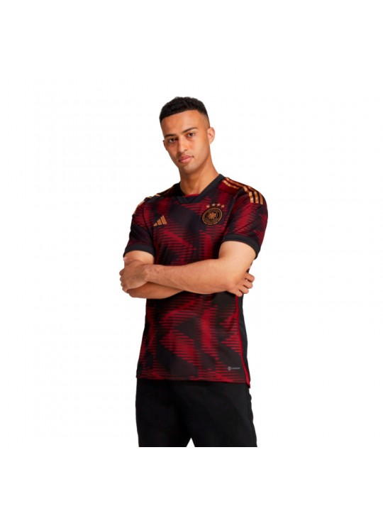 Camiseta Alemania Segunda Equipación Mundial Qatar 2022