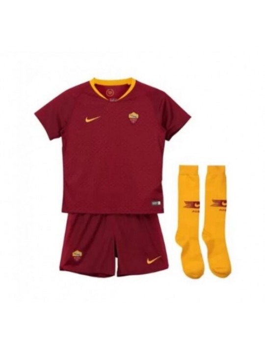 Camiseta 1a Equipación 2018-2019 AS Roma Niños Kit
