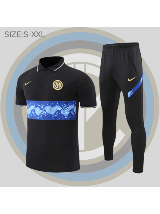 POLO Inter Milan KIT Negra