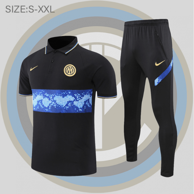 POLO Inter Milan KIT Negra