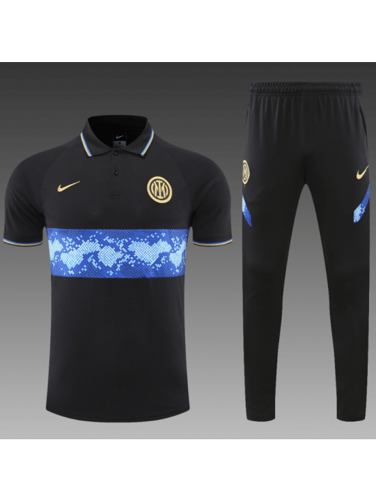 POLO Inter Milan KIT Negra