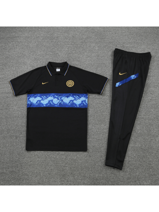 POLO Inter Milan KIT Negra