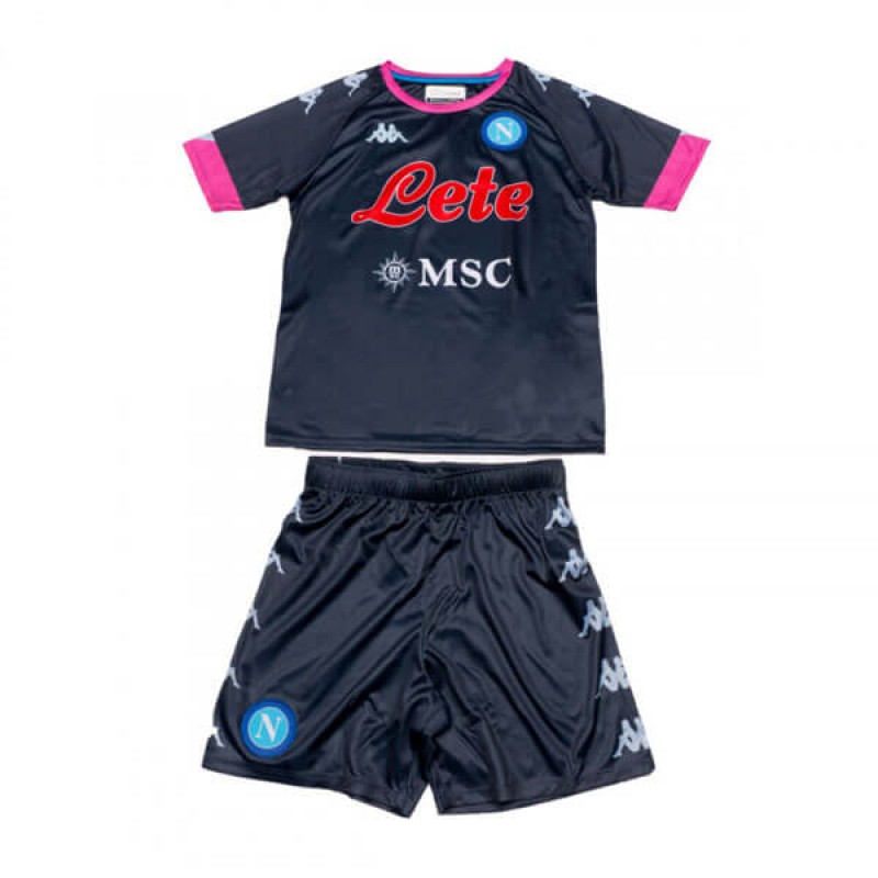 Camisetas Scc Napoli Tercera Equipación 2020-2021 Niño